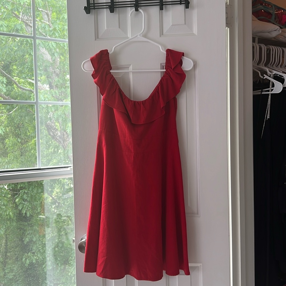Zara Red Summer Dress - XL Size